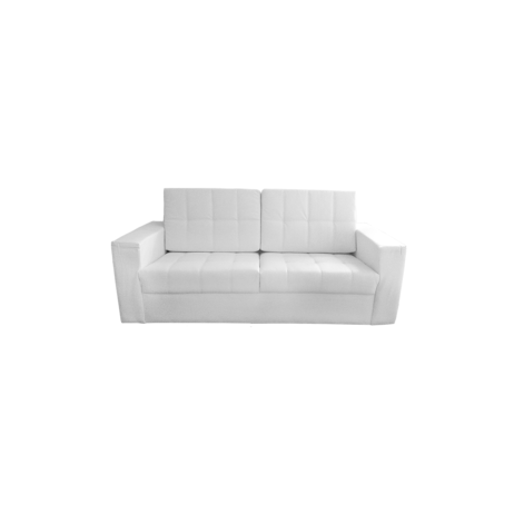 Rentals (Bacolod) - 3-Seater Sofa (White) B15482 [Qty Available: 2 Units]