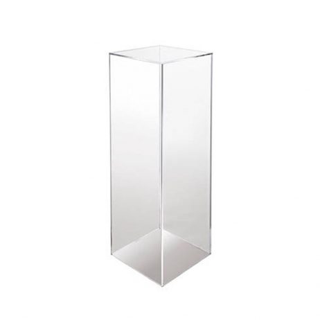 Rental - Clear Acrylic Pedestal 91502 [Qty Available: 5 Units]