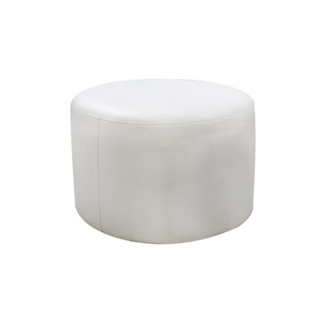 Rentals (Manila) - Extra Large Round Ottoman (White) 36245 [Qty Available: 12 Units]