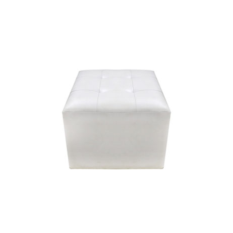 Rentals (Manila) - Large Square Ottoman (White) 90215 [Qty Available: 5 Units]