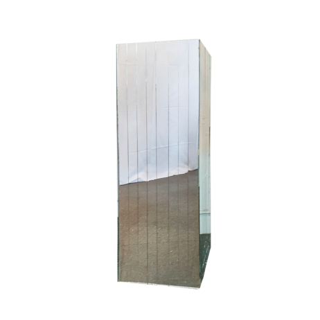 Rental - Striped Mirror Pedestal 75143
