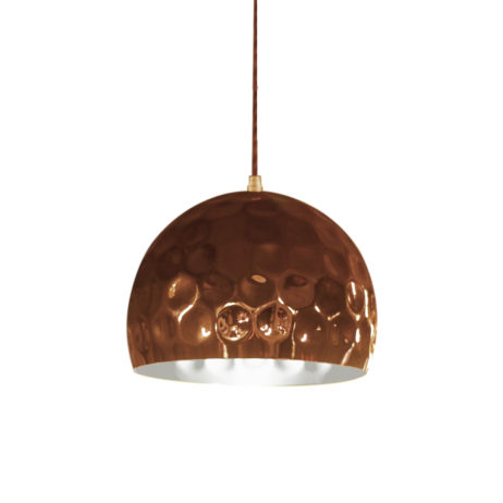 Rentals (Manila) - Hammered Metal Hanging Lamp (Rose Gold) 62183 [Qty Available: 6 Units]