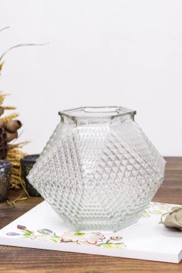 18th Pasig Store - Geometric Crystal Vase (Hexagon) 39900