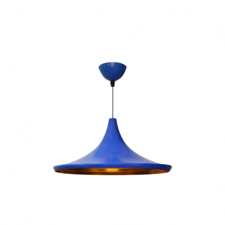 For Sale (Outlet) - Inverted Cone Hanging Lamp Blue 11500