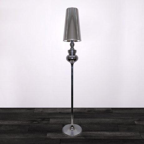 Rentals (Manila) - Stainless Steel Modern Floor Lamp (Silver) 79251 [Qty Available: 5 Units]