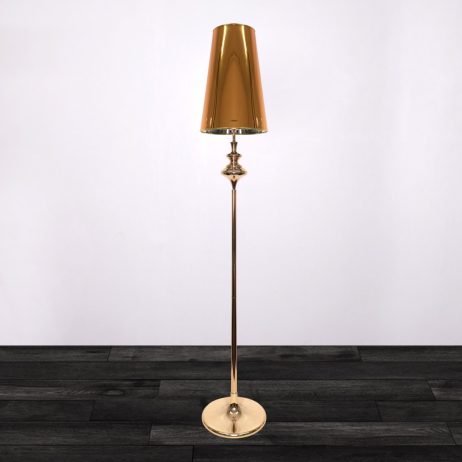 Rental - Stainless Steel Modern Floor Lamp (Gold) 79250 [Qty Available: 2 Units]