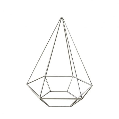 Rentals (Manila) - Steel Geometric Hexagonal Pyramid 80142 [Qty Available: 4 Units]