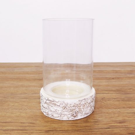 18th Pasig Store - Birch Base Hurricane Candle Holder 33900