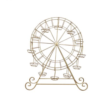Rentals (Bacolod) - 12-Cup Metal Rotating Ferris Wheel Table Top B67484 [Qty Available: 6 Units]