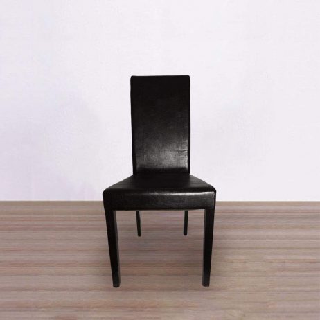 18th Pasig Store - High Back Black Leather Chair 32980