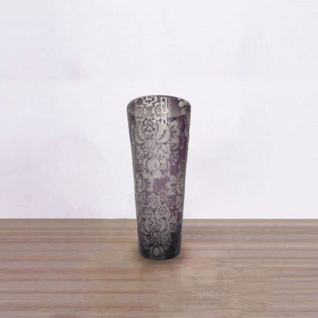 Rental -  Etched Glass Vase G5348K [Qty Available: 14 Units]