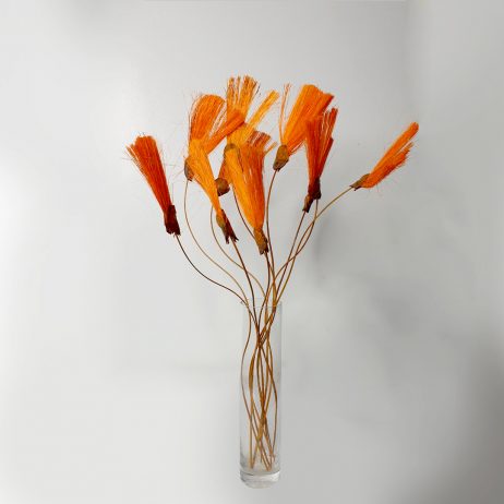 La Carlota - Ventaglio Orange 70cm (Per Stem) L14497
