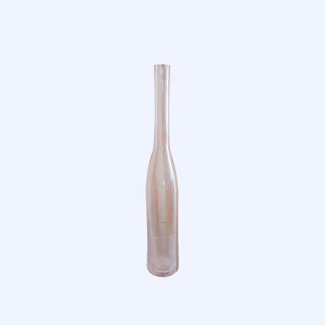 For Sale (Outlet) - Pink Colored Glass Bottle (19.25cm) 41759