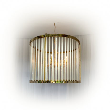 Rentals (Manila) - DANI Gold Modern Art Chandelier (48 Inches Diameter) 14783 [Qty Available: 10 Units]