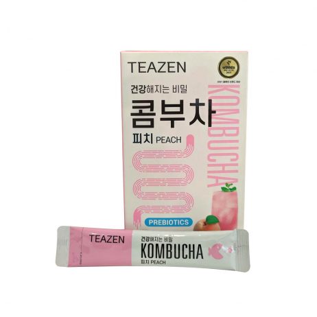 18th Store LCC - Teazen Kombucha Tea Peach Flavor (Per Stick) L45671 / South Korea