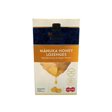 18th Store LCC - Manuka Honey Lozenges Natural Lemon & Ginger Flavor L74830