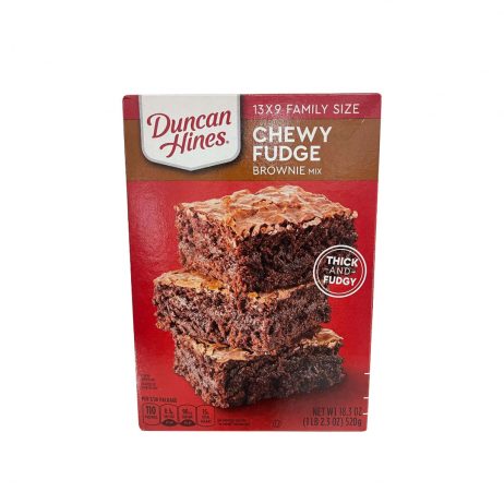 18th Store LCC - Duncan Hines Chewy Fudge Brownie Mix L82766 / USA