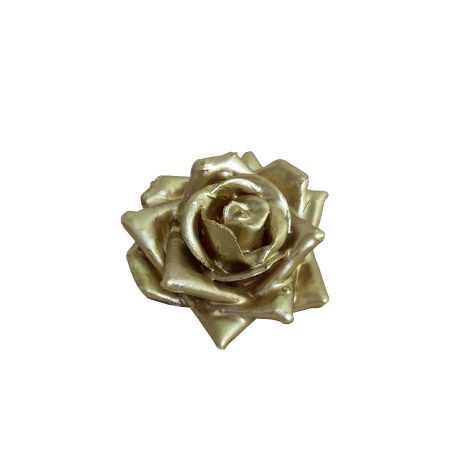 18th Store LCC - Real Roses in Wax (Gold) L18539