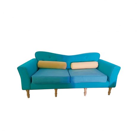 Rental - Heima 2-Seater Blue Sofa 99187 [Qty Available: 1 Unit]