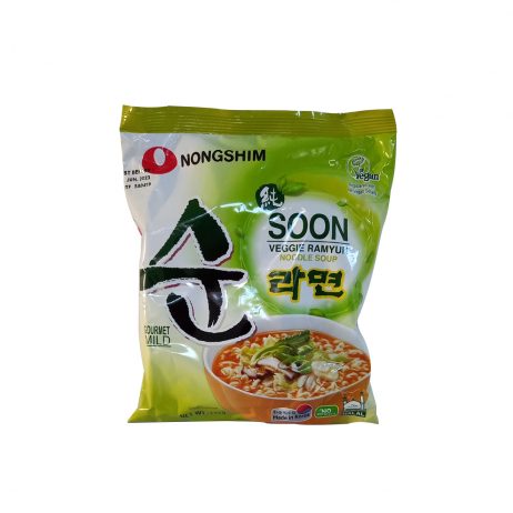 18th Store LCC - Nongshim Soon Veggie Ramyum Noodle Soup L69536 / South Korea