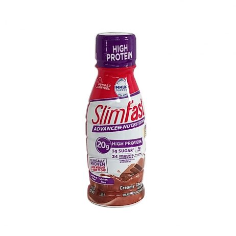 18th Store LCC - SlimFast Advanced Nutrition Creamy Chocolate Shake L45416 / USA
