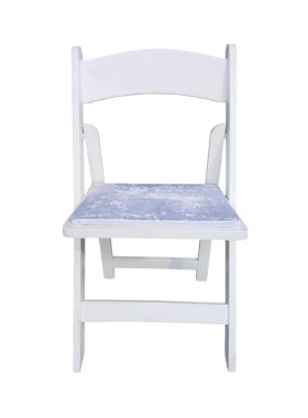 Rentals (Manila) - White Wooden Folding Chair 19182 [Qty Available: 180 Units]