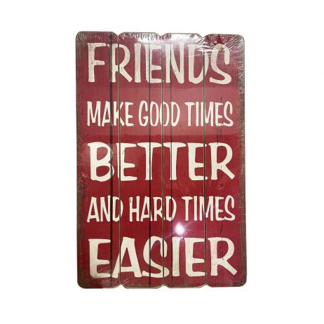 18th Store LCC - Inspirational Wooden Frame "Friends" L78052