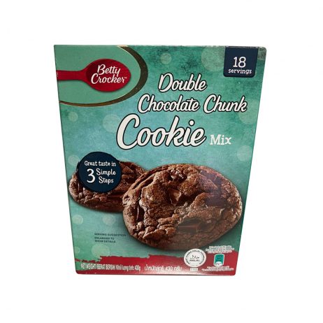 La Carlota - Betty Crocker Double Chocolate Chunk Cookie Mix L143312 / India
