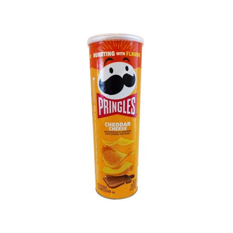 18th Store LCC - Pringles Cheddar Cheese Flavored Potato Crisps L13857 / USA
