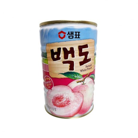 18th Store LCC - Sempio White Peach Halves in Can L39271 / South Korea