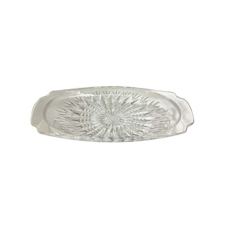 18th Store LCC - Aoyama Glass Oval Small Plate JM2395 / Japan