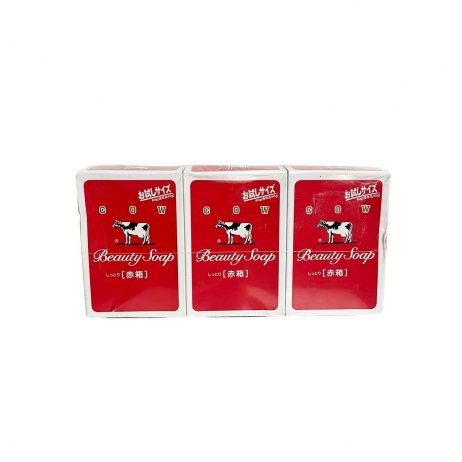 18th Store LCC - Cow Beauty Soap Red (Set of 3) L47472 / Japan