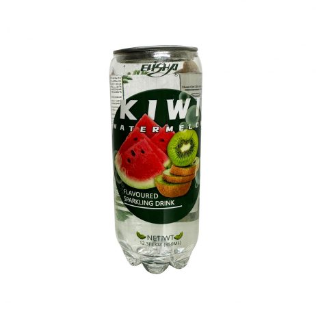 18th Café LCC - Xiamen Elisha Kiwi Watermelon Flavor Sparkling Drink LC088066 / China