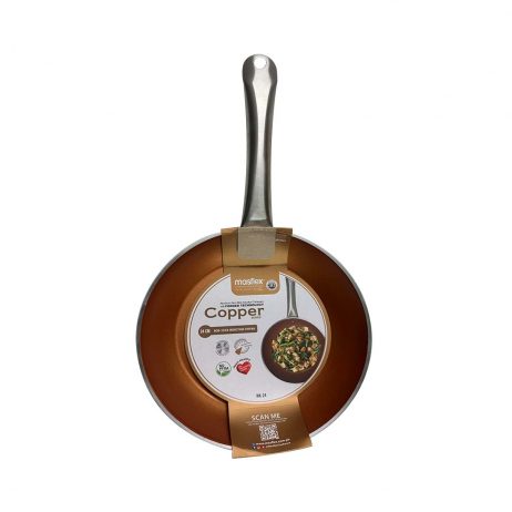 18th Store LCC - Masflex 24cm Copper Non-stick Induction Frypan LA018