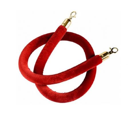 Rentals (Bacolod) - Red Velvet Stanchion Rope B75133 [Qty Available: 19 Units]