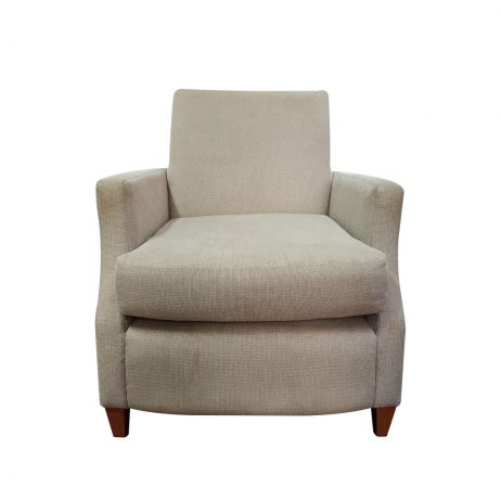 Rentals (Manila) - 1-Seater Velvet Fabric Sofa 89522 [Qty Available: 2 Units]