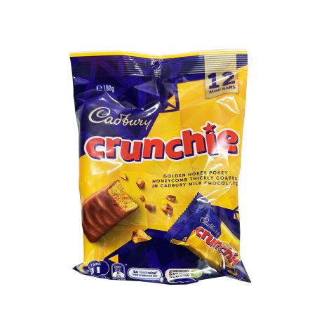 18th Store LCC - Cadbury Crunchie 12 Mini Bars L042549 / Australia
