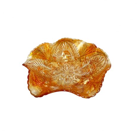 18th Store LCC - Vintage Candy Dish (Amber) L22157