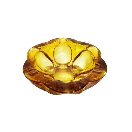 18th Store LCC - Vintage Viking Glass Ashtray (Amber) L22168