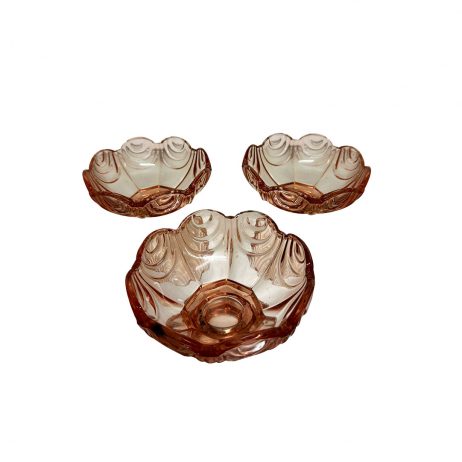 18th Store LCC - Sanyu Glass Candy Dish (Amber) L22269
