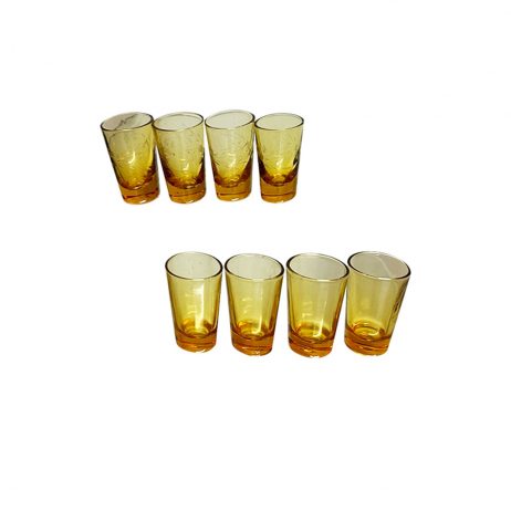 18th Store LCC - Set of 8 Vintage Shot Glass (Amber) L22270