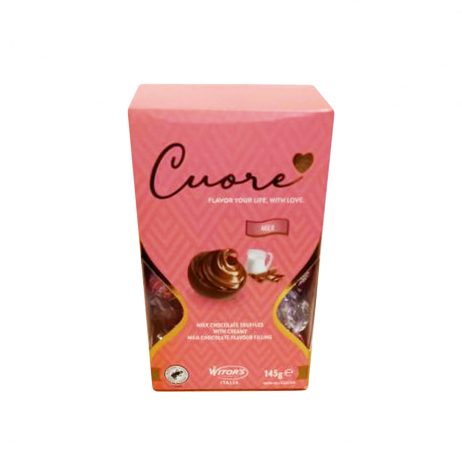 18th Store LCC - Witors Cuore Hazelnut Milk Chocolate Truffles L149161 / Italy