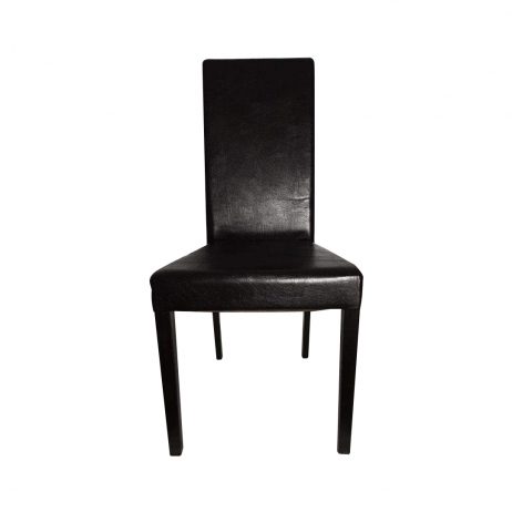 Rentals (Manila) - High Back Black Leather Chair 32980 [Qty Available: 1 Unit]