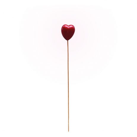 18th Store LCC - Red Heart on Stick L70388