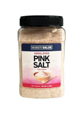 18th Café LCC - Member's Value Himalayan Pink Salt 2.25kg (S&R) L525663 / Pakistan