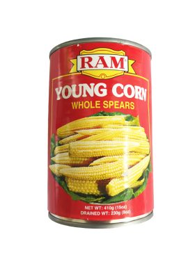 18th Café LCC - RAM Young Corn Whole 410g (Babi’s) L480507