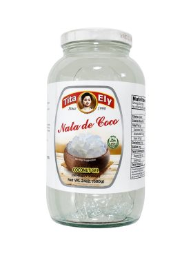 18th Café LCC Dry Goods - Tita Ely Nata de Coco Coconut Gel in Heavy Syrup (Kmart) L10303 / Philippines