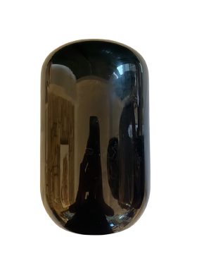 Rentals (Bacolod) - Sophie Black Glass Vase L266845 [Qty Available: 12 Units]