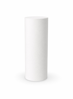 Rentals (Manila) - White Tall Display Circular Pedestal 82630