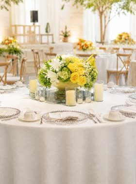 Rentals (Manila) - White Cotton Gauze Table Linen 12827 [Qty Available: 19 Units]